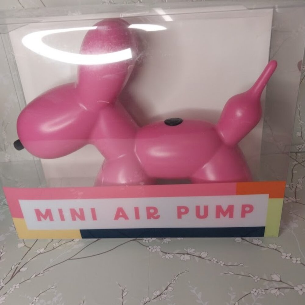 Target Playground Battery Powered Pink Balloon Dog Mini Air Pump